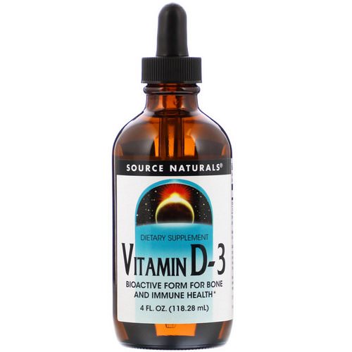 Source Naturals, Vitamin D-3, 4 fl oz (118.28 ml) Review
