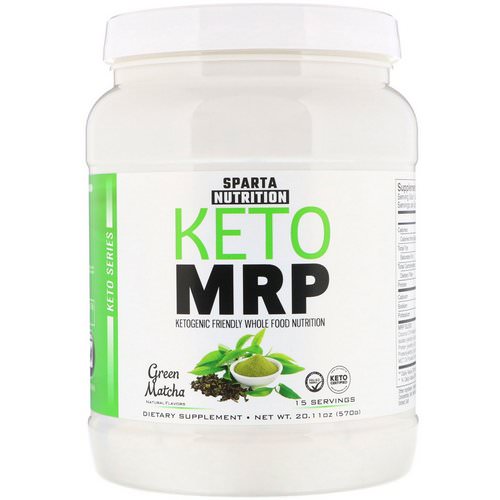 Sparta Nutrition, Keto MRP, Green Matcha, 1.25 lbs (570 g) Review