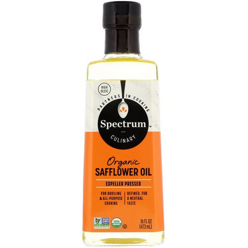 Spectrum Culinary, Organic Safflower Oil, High Oleic, 16 fl oz (473 ml) Review