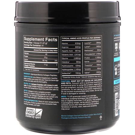 膠原蛋白補充劑, 關節: Sports Research, Collagen Peptides, Unflavored, 16 oz (454 g)