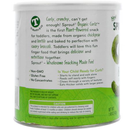 Sprout Organic Snacks Bars Finger Food - 手指食品, 酒吧, 小吃, 兒童餵養