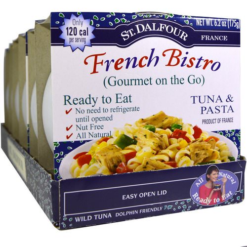 St. Dalfour, French Bistro, Gourmet on the Go, Tuna & Pasta, 6 Pack, 6.2 oz (175 g) Each Review