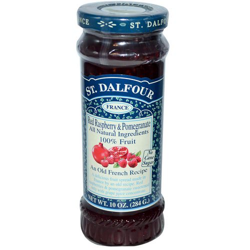 St. Dalfour, Red Raspberry & Pomegranate, Deluxe Red Raspberry & Pomegranate Spread, 10 oz (284 g) Review