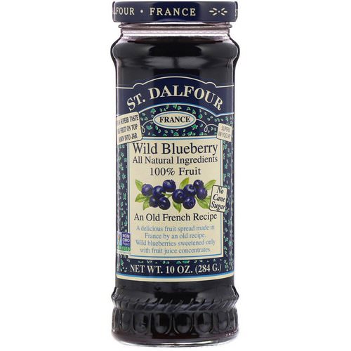St. Dalfour, Wild Blueberry, Deluxe Wild Blueberry Spread, 10 oz (284 g) Review