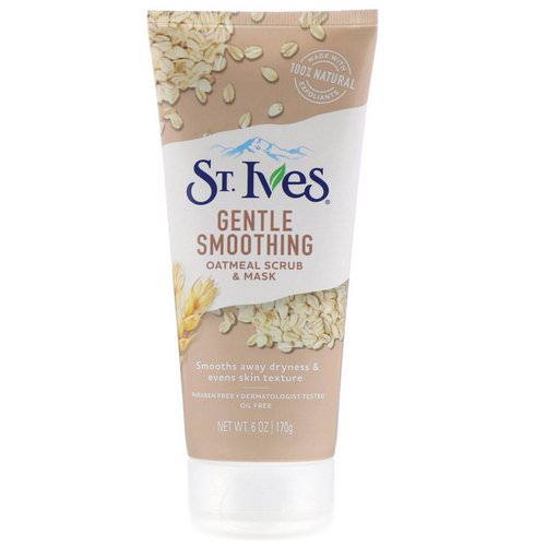 St. Ives, Gentle Smoothing Oatmeal Scrub & Mask, 6 oz (170 g) Review