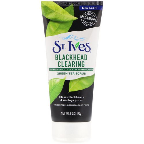 St. Ives, Green Tea Scrub, Blackhead Clearing, 6 oz (170 g) Review