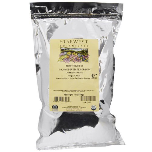 Starwest Botanicals, Organic Chunmee Green Tea, 1 lb (453.6 g) Review