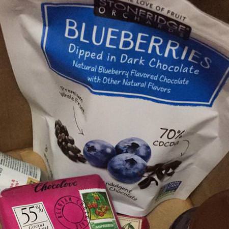 Stoneridge Orchards Blueberries Chocolate - 糖果, 巧克力, 藍莓, 超級食品