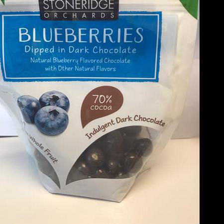 Stoneridge Orchards, Blueberries, Dipped in Dark Chocolate, 5 oz (142 g)