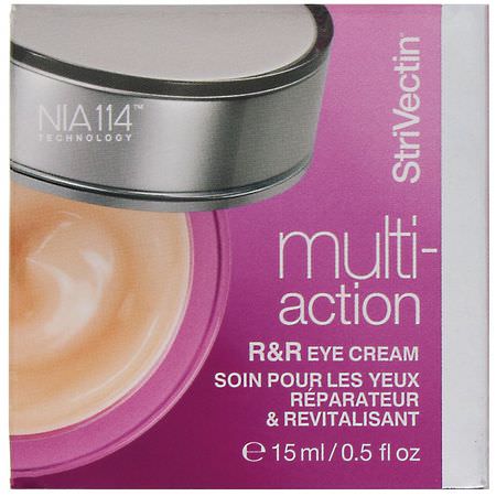 治療, 眼霜: StriVectin, Multi-Action, R&R Eye Cream, 0.5 fl oz (15 ml)