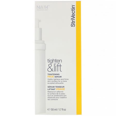 血清, 治療: StriVectin, Tighten & Lift, Tightening Face Serum, 1.7 fl oz (50 ml)