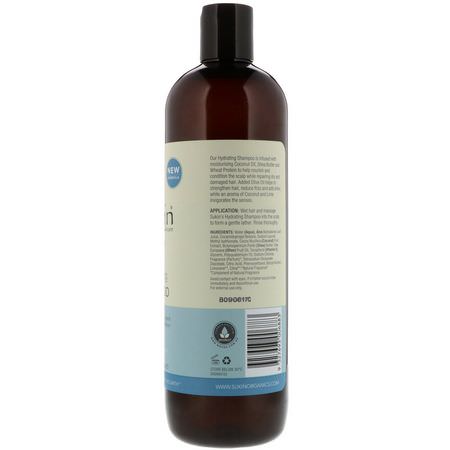 洗髮, 護髮: Sukin, Hydrating Shampoo, Dry and Damaged Hair, 16.9 fl oz (500 ml)