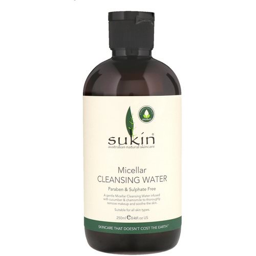 Sukin, Micellar Cleansing Water, 8.46 fl oz (250 ml) Review