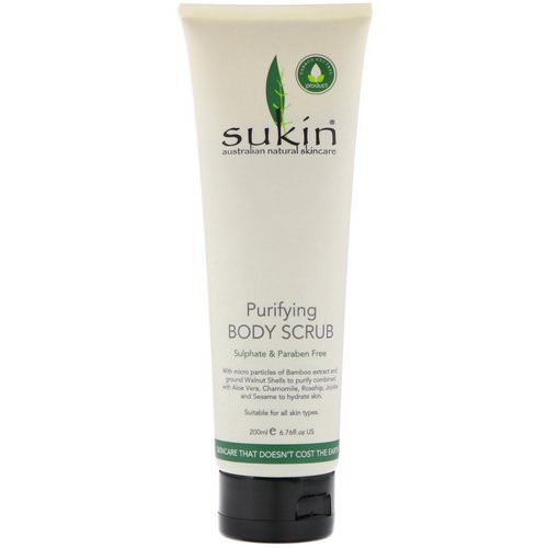 Sukin, Purifying Body Scrub, 6.76 fl oz (200 ml) Review