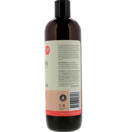 護髮素, 護髮: Sukin, Volumising Conditioner, Fine and Limp Hair, 16.9 fl oz (500 ml)