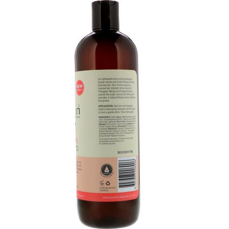 洗髮, 護髮: Sukin, Volumising Shampoo, Fine and Limp Hair, 16.9 fl oz (500 ml)
