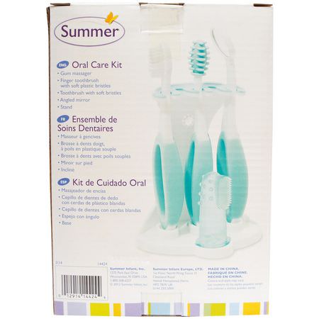 口腔護理, 沐浴: Summer Infant, Oral Care Kit, 5 Piece Kit