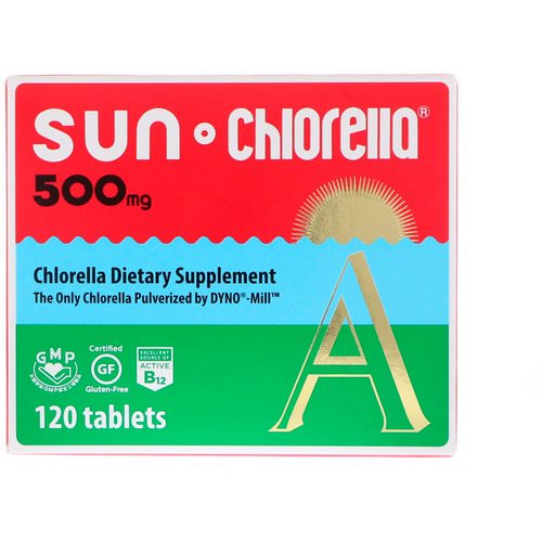 Sun Chlorella, A, 500 mg, 120 Tablets Review