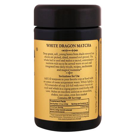 綠茶, 抹茶: Sun Potion, White Dragon Matcha, Ceremonial Grade Green Tea Powder, 1.94 oz (55 g)