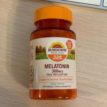 Sundown Naturals Melatonin - 褪黑激素, 睡眠, 補品