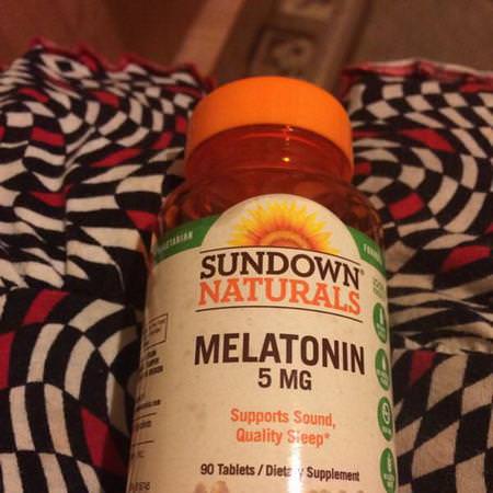 Sundown Naturals Melatonin - 褪黑激素, 睡眠, 補品