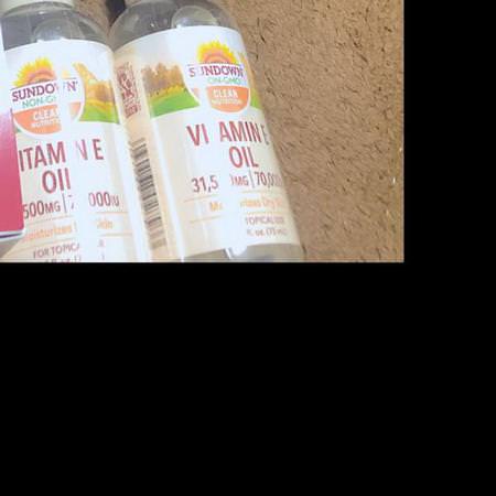 Sundown Naturals Vitamin E Oils