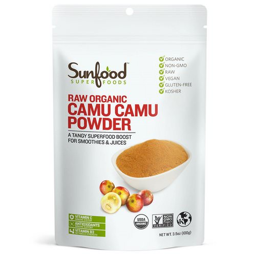 Sunfood, Raw Organic Camu Camu Powder, 3.5 oz (100 g) Review