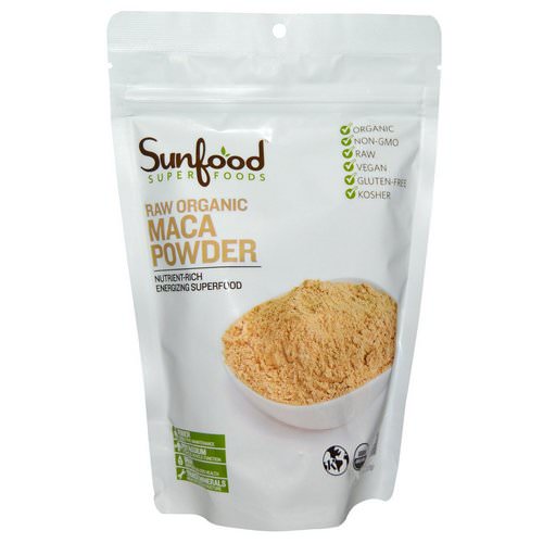 Sunfood, Raw Organic Maca Powder, 8 oz (227 g) Review