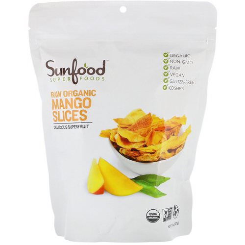 Sunfood, Raw Organic Mango Slices, 8 oz (227 g) Review