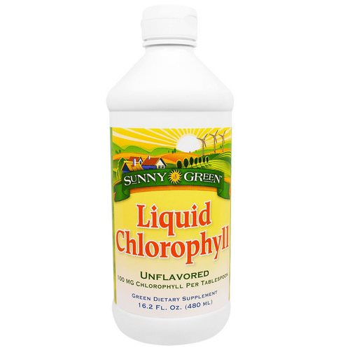 Sunny Green, Liquid Chlorophyll, Unflavored, 100 mg, 16.2 fl oz (480 ml) Review