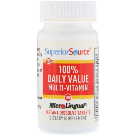 Superior Source Multivitamins - 多種維生素, 補品