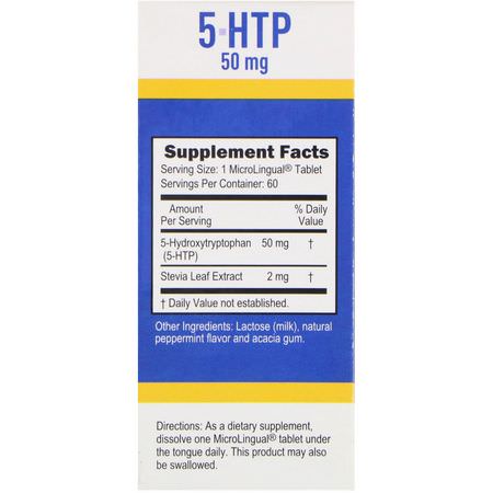 5-HTP鎮靜: Superior Source, 5-HTP, 50 mg, 60 MicroLingual Instant Dissolve Tablets