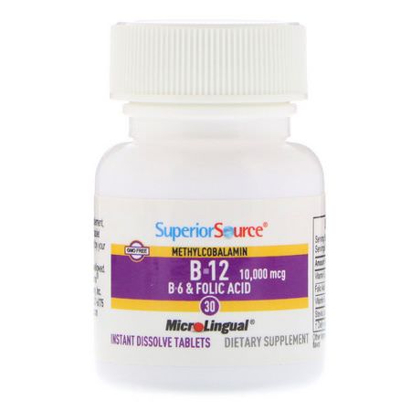 Superior Source Vitamin B Formulas - 維生素B, 維生素, 補品