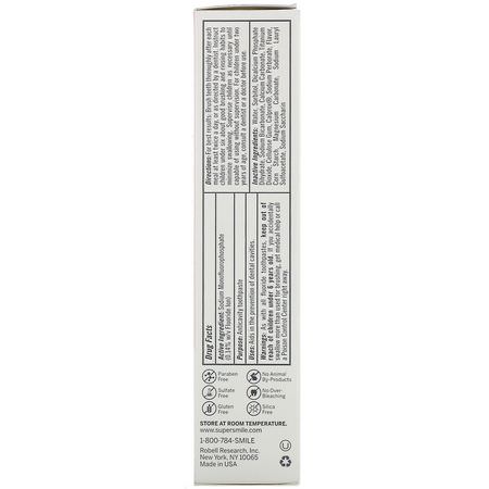 牙膏, 口腔護理: Supersmile, Professional Whitening Toothpaste, Rosewater Mint, 4.2 oz (119 g)