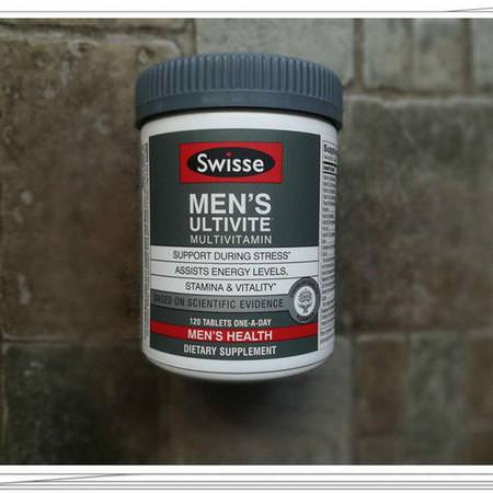 Swisse Men's Multivitamins - 男人的多種維生素, 男人的健康, 補充