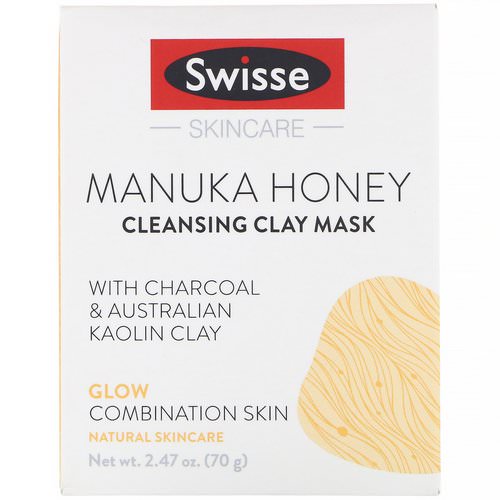 Swisse, Skincare, Manuka Honey Cleansing Clay Mask, 2.47 oz (70 g) Review
