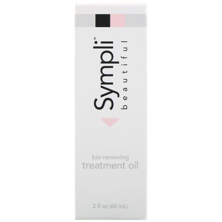 緊緻, 抗衰老: Sympli Beautiful, Bio-Renewing Treatment Oil, 2 fl oz (60 ml)