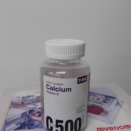 T-RQ Calcium Plus Vitamin D - 鈣加維生素D, 鈣, 礦物質, 補品