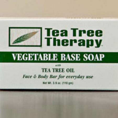 Tea Tree Therapy Bar Soap - 肥皂, 淋浴, 浴缸