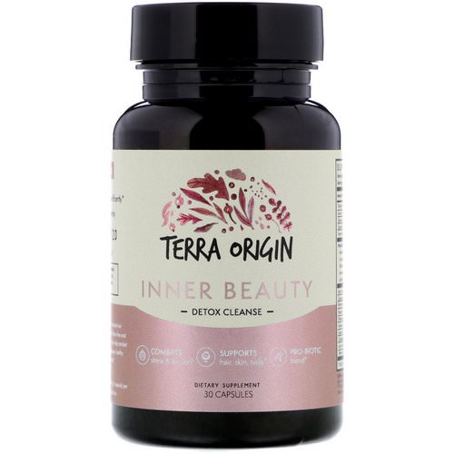 Terra Origin, Inner Beauty, Detox Cleanse, 30 Capsules Review