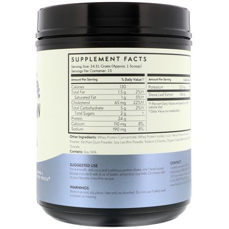 乳清蛋白, 運動營養: Terra Origin, Whey Protein, Cinnamon, 1.13 lbs (514.7g)