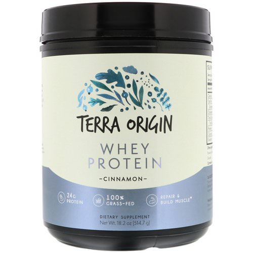 Terra Origin, Whey Protein, Cinnamon, 1.13 lbs (514.7g) Review