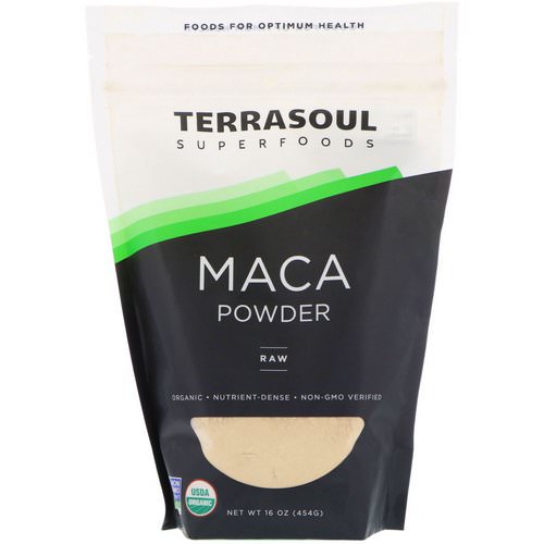 Terrasoul Superfoods, Maca Powder, Raw, 16 oz (454 g) Review