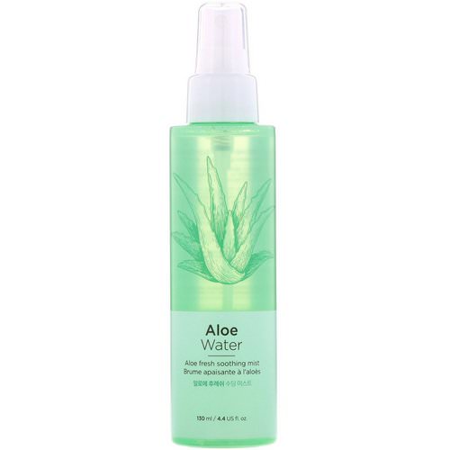 The Face Shop, Aloe Water, Fresh Soothing Mist, 4.4 fl oz (130 ml) Review