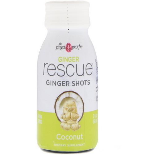 The Ginger People, Ginger Rescue Shots, Coconut, 2 fl oz (60 ml) Review