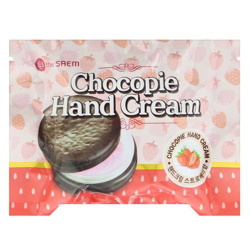 The Saem, Chocopie Hand Cream, Strawberry, 1.18 fl oz (35 ml) Review
