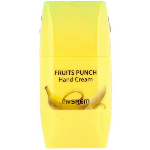 The Saem, Fruits Punch Hand Cream, Banana, 1.69 fl oz (50 ml) Review