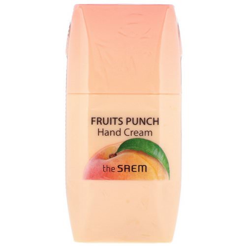 The Saem, Fruits Punch Hand Cream, Peach, 1.69 fl oz (50 ml) Review