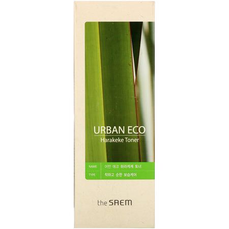 爽膚水, K美容潔面乳: The Saem, Urban Eco, Harakeke Toner, 6.08 fl oz (180 ml)