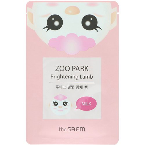 The Saem, Zoo Park, Brightening Lamb Mask, 1 Mask, 0.84 fl oz (25 ml) Review